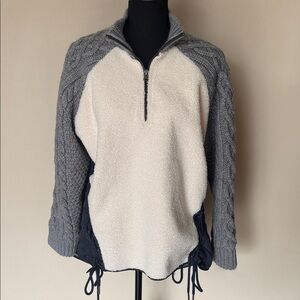 Boundless North Eden Knit Half Zip Pullover Sweater - XS